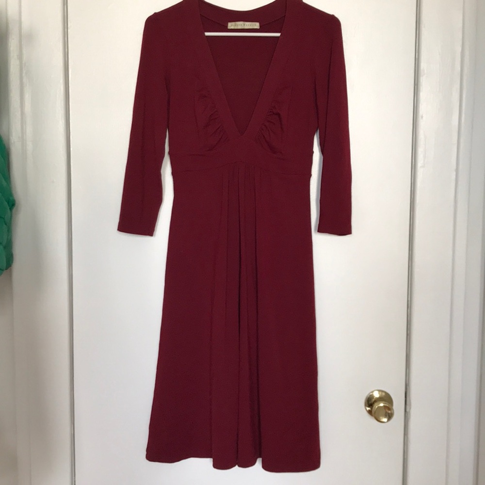 Susana Monaco: Burdundy Dress